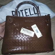 tas rotelli wanita ori