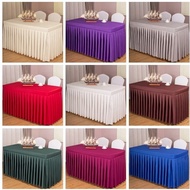 Table Cover size 140 x 75 cm height 70 / 75 / 65cm combination of filamin fabric CAN REQUEST SIZE