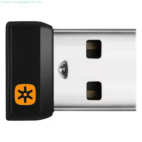 6 Channel Wireless Dongle USB Receiver Adapter for Logitech Unifying Mouse MK365 M905 M510 Keyboard