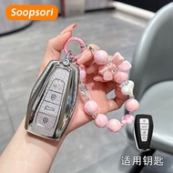 Soopsori For Proton X50 Key Case New Proton X50 Key Cover TPU Car Key Cover Geely Key Fob Case Remot