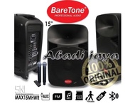 speaker aktif wireless baretone max 15mhwr 15 inch baretone max15mhwr