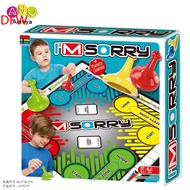 【DFW】® English Game Sorry Game Chess I M Rorry Ame English Childrens Educational Board Game ❤