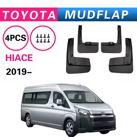 Suitable for Toyota Hiace 2019-2025 Mudguard Leather Automotive Accessories Modification Parts