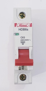 Himel MCB 6A/10A/16A/20A/32A/40A/63A 1P 6ka SIRIM Approved