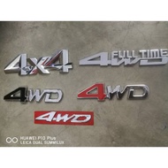4Wd 4X4 4 X 4 Oem Emblem Logo Pickup Truck