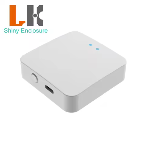 60x60x15mm WIFI Bluetooth IoT Gateway ZigBee 3.0 Abs Plastic Enclosure Bluetooth Mesh Central Projec