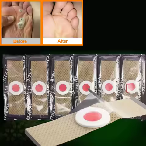 48Pcs Foot Care Sticker Medical Patch Corn Removal Pads Curative Patches Calluses Remove Callosity D