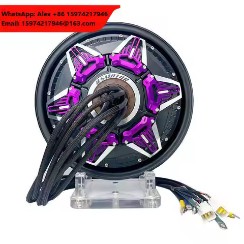 QS Motor 12 Inch 260 5000W Interplanetary Cover V4 72V 100-120KPH High Speed Racing Electric Bicycle