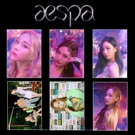 A aespa Combination New Album Black Mamba Poster Adhesive Sticker Pictorial Photo GISELLE FUY521O