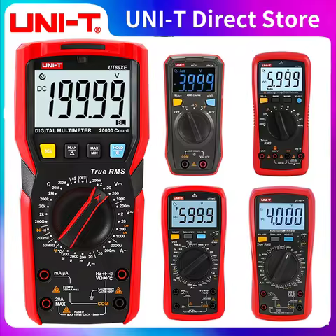 UNI-T Multimeter Digital UT89XD UT89X UT890C UT890D+ UT123 UT123D UT105+ Professional Multimetro Ele