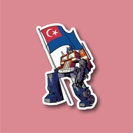 Sicker bendera negeri moto kereta OPTIMUS PRIME
