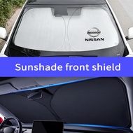 1pcs   Nissan Car Windscreen UV Sun Shade Foldable Sunshade  Shade Visor Screen Cover for  Serena e-