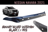 Nissan navara pro4x 2021 2022 2023 2024 pro4x front bonnet wing spoiler lip guard pro 4x bonet hood 