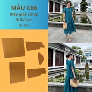HARD PAPER PRE-CUT SURFACE DRESS C66