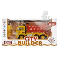 Title: 20cm Dump Truck Radio Remote Control Battery Operated Vehicle RC Car Toys For Boys Permainan Kawalan Jauh