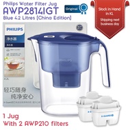 Philips AWP2814 4.2 Litres Water Filter jug with bundled Micro X-Clean filter