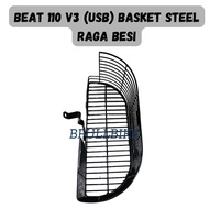 HONDA BEAT 110 FUEL INJECTION V3 (USB) BEAT FI V3 BEAT 2025 BASKET STEEL RAGA BAKUL BESI IRON STEEL 