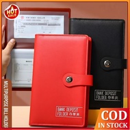 1Pcs A6 Cover Loose-leaf Cash Organizer, High-capacity Financial Planner With 20 Base Inserts, For E