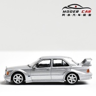 MINI GT 852 1: 64 Benz Benz 190E Silver Alloy Car Model