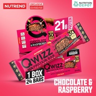 Nutrend Qwizz 35% Protein Bar 1 Box ( 24 ชิ้น)