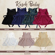 BABY KASEH DRESS Haurabelle Ironless Baju RAYA sedondon 2023 Kurung Klasik Bayi Kurung Comel Selesa Viral