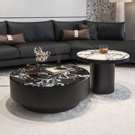 Italian Light Luxury Modern Microcrystalline Minimalist Coffee Table Small Apartment Living Room Hou
