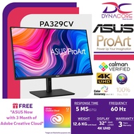 ASUS ProArt PA329CV Professional Monitor – 32-inch, IPS, 4K UHD (3840 x 2160) / PA329CV - 3Year Warranty