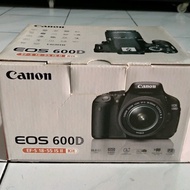 Jual Box Kamera Canon 600D Bekas Mulus Termurah Di