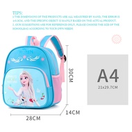 KiKi School Bag For Kids Girls Boys Elsa Spiderman Frozen Bag Kindergarten Backpack Sofia Bagpack