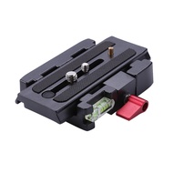 P200 Quick Release Plate for Manftu 577 501 500AH 701HDV Tripod Mounting Plate Aluminium Alloy Camer