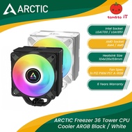 ARCTIC Freezer 36 Tower CPU Cooler ARGB Black | White - LGA1700/1851/AM4/AM5