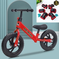 Sepeda Anak NE.KIDS Balance Bike Paket Dengan Dekker Pushbike Belajar Keseimbangan Balance Tanpa Ped