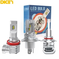 DICN 1คู่ H7 20000LM 110W ไฟหน้า LED H4 9005 HB3 9006 HB4 H8หลอดไฟ LED ไฟหน้ารถ H11สำหรับ Hyundai Ac
