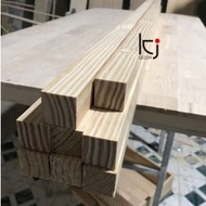 [KID021] Pine wood bar 120x3x3cm long, smooth on 4 sides