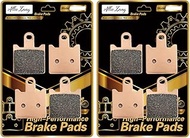 S SYUU Motorcycle Sintered Front Brake Pads Compatible with Kawasaki Concours 14 ZG 1400 GTR ZX 14 N