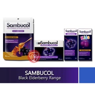 SAMBUCOL BLACK ELDERBERRY (ORIGINAL FORMULA CAPSULE 24S / ORIGINAL SYRUP 120ML / KIDS WITH VITAMIN C
