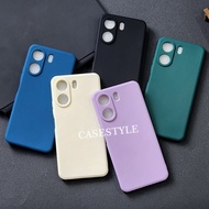 Case poco C40 poco C65 Softcase Candy Macaron Square Plain Case poco C40 poco C65 - Casestyle