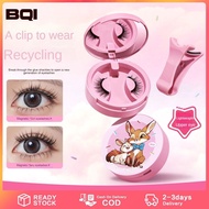 BQI Magnetic False Eyelashes All in one Box Quick Attachment Comfortable Wear Cluster Lashes Set