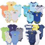 Baju Baby Baju Raya Baby Newborn Romper for Girl and Boy Clothing Set Cute  5pcs (RANDOM DESIGN)