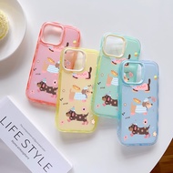 HOTDOGGY NICE 2 IN 1 COLORS MACARON FOR INFINIX SMART 5 6 7 8 9 10 HOT 9 10 12 12i 20i 30i 40i 50 50