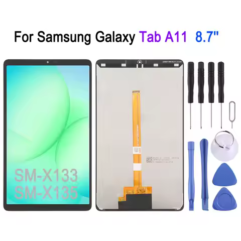 8.7-inch LCD Screen For Samsung Galaxy Tab A11 WiFi SM-X133 / Tab А11 LTE SM-X135, 90Hz Tablet Displ