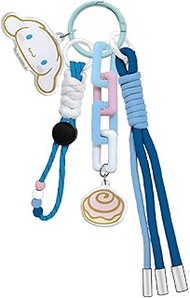 Sanrio Characters Strap Charm Cinnamoroll SAC-SC-CN H 7.5 x W 2.0 x D 0.6 inches (19 x 5 x 1.5 cm)