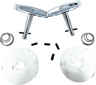 BuliBoao Hood Pin Twists Locks Chrome for Oldsmobile Cutlass 442 1969-1972 BP1158T