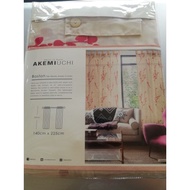 Akemi Uchi ready made curtain 1pc rm10 New