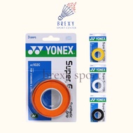 Yonex Badminton Racket Grip/Yonex AC 102 C Grip/Super Grip Original 3 strips