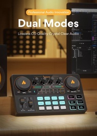 Maono MAONOCASTER AU-AM200 Portable All-In-One Podcast Production Studio 多功能便攜播混音器