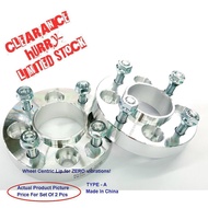 Peugeot 4x108 To 4x114.3mm - 25mm Wheel Spacer With Jointless Wheel Centric Lip