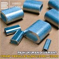 Klem seling 1mm 2mm 3mm 4mm 5mm 6mm 8mm 10mm 12mm klem seling crimp ferulle ferulle klem
