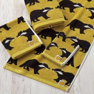 日本丸真│Anorak英倫設計款毛巾洗臉巾 鼬鼠