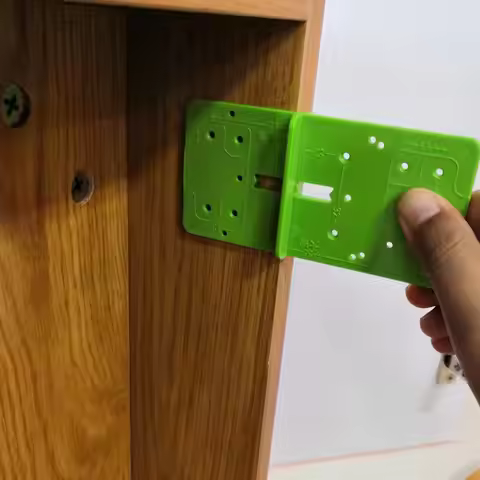 Woodworking Hinge Hole Drilling Guide Boring Jig Drill Template Locator Tool for Precise Cabinet & F